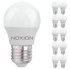 Mehrfachpackung 10x Noxion Lucent Classic LED E27 Kugel Matt 4.5W 470lm - 827 Extra Warmweiß | Ersatz Für 40W