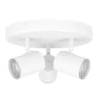 Eglo Decke Spot Consuma 1 Stahl Weiß | Geeignet für 3x GU10